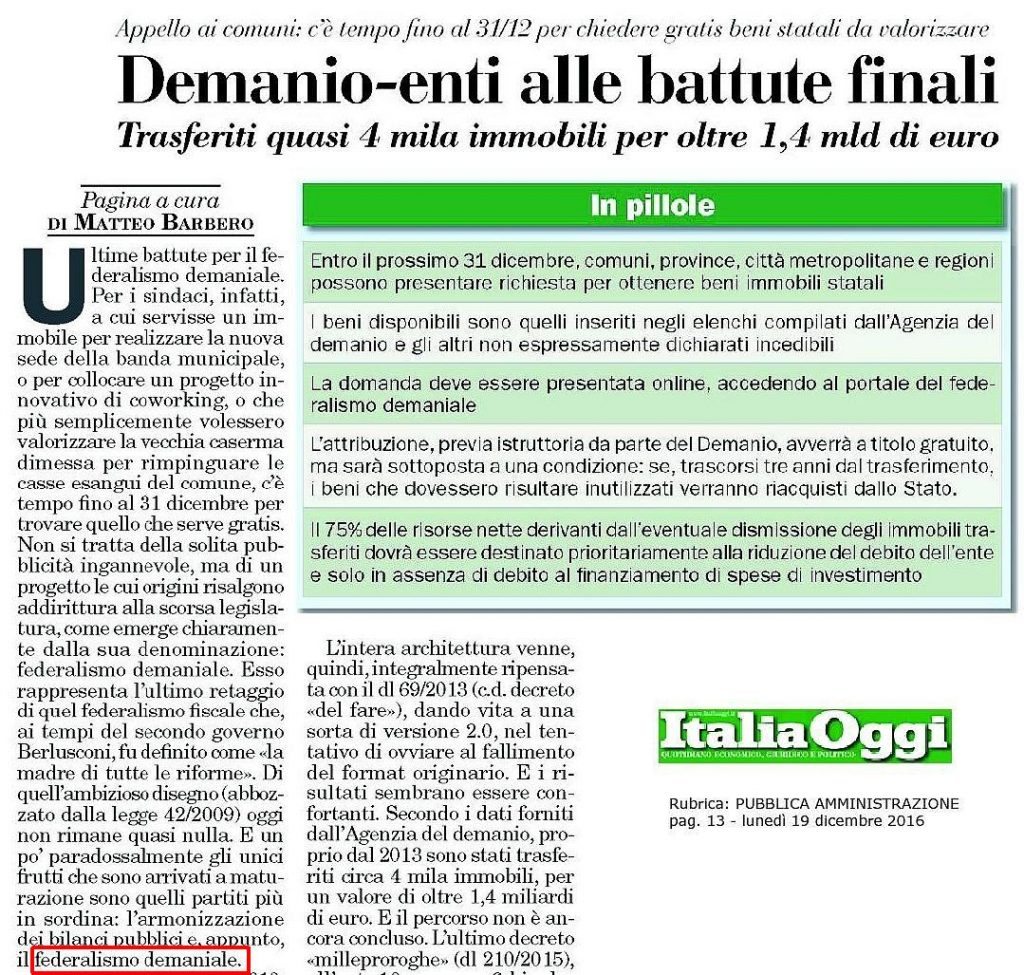 demanio B3